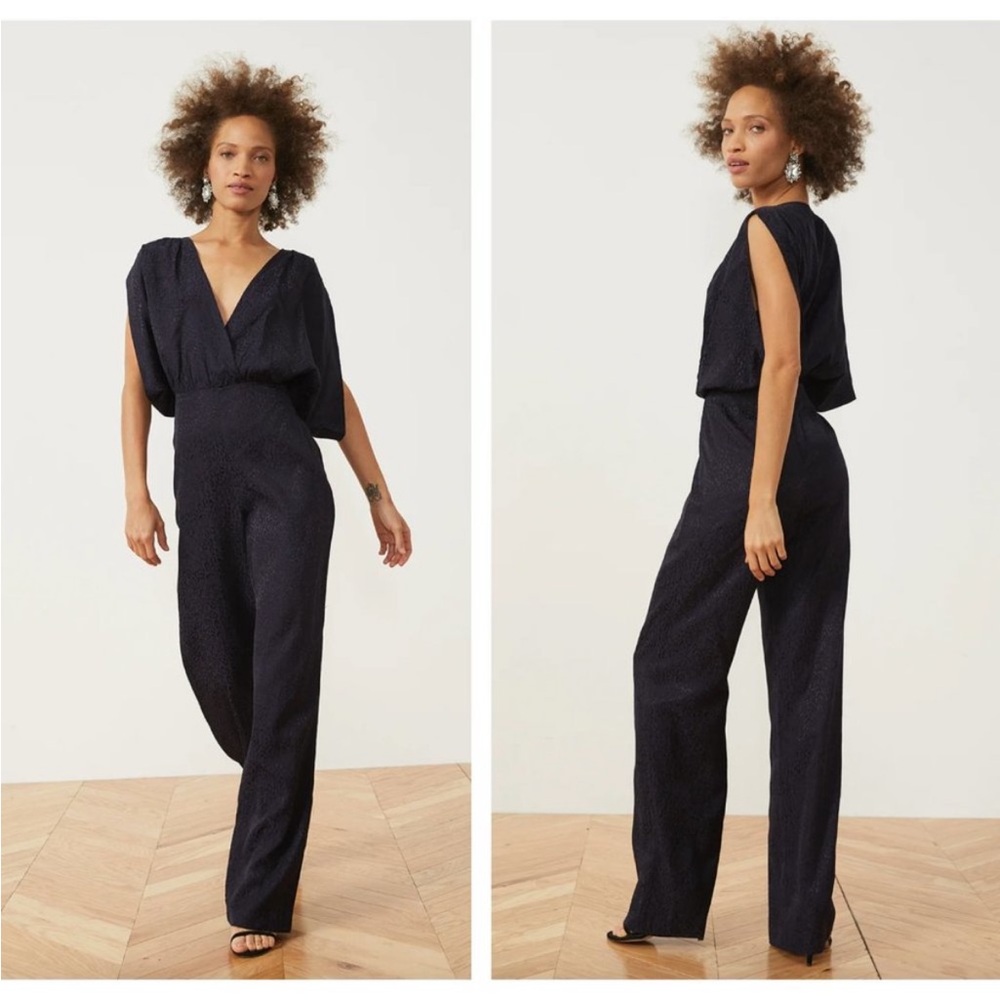LPA Revolve Jumpsuit Wideleg Navy